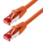 Võrgukaabel Helos CAT6a S/FTP PIMF 0.5m Oranž