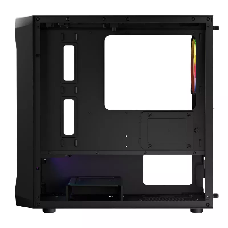 Arvutikorpus Logic Concept Portos Mini ARGB Micro ATX Must