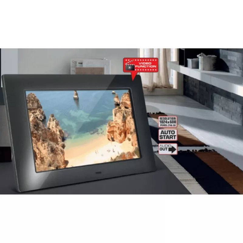 Braun DigiFrame 720 - digitaalne fotoram - 17,78 cm (7) - 1024 x 600 (21241)
