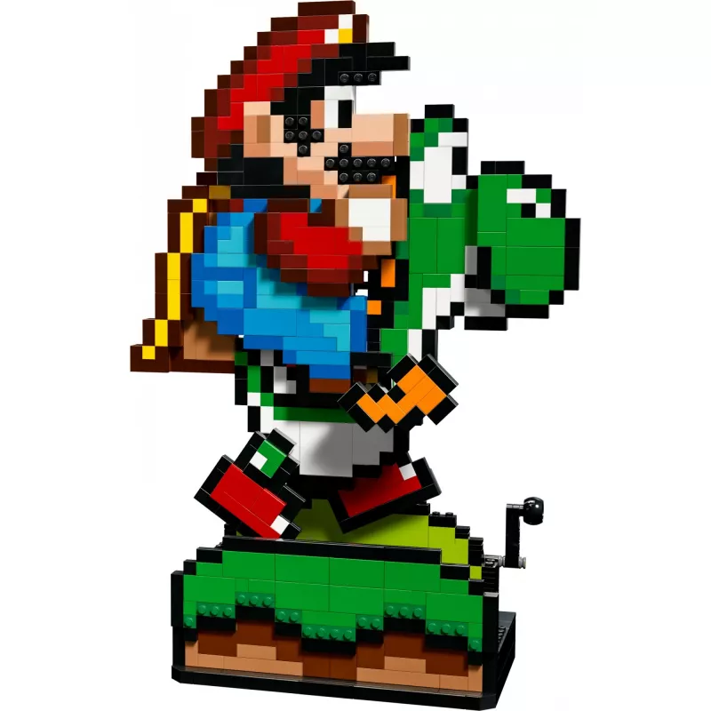 Ehitusmänguasi LEGO Super Mario World Mario & Yoshi komplekt 71438 — interaktiivsed figuurid ja ehitatavad mänguelemendid