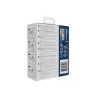 Seinareisiadapter GEMBIRD TPA-1A2C20-02-W 20W — 1×USB-A + 2×USB-C, Type G pistik, 100–250V, valge