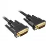 Kaabel DVI-D >DVI-D (must, 5 meetrit, Dual Link, 24+1)