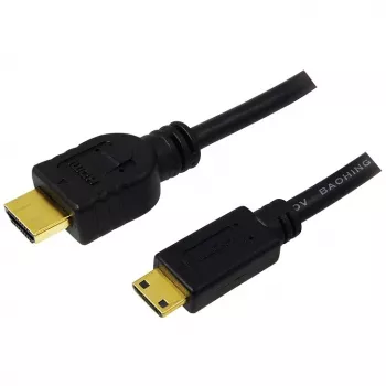 HDMI-kaabel LogiLink CH0023 2m HDMI tüüp A tüüp C must