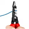 Knipex 13 72 200 ME kaablieemaldaja Must, Sinine, Punane, Roostevaba teras