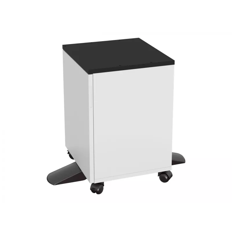 Printer cabinet stand Epson 7112285 — floor stand for Epson WorkForce Pro printers, Must or Valge