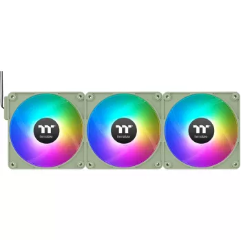 Thermaltake CT120 EX Reverse ARGB Sync 120mm 3-Pack korpuseventilaatorid - Matcha roheline