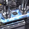 Alphacool HDX Apex M.2 2280 SSD vesijahuti, akrüül aRGB