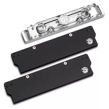 Bitspower Memory Cooler, DDR5, läbipaistev kahepoolne - 2 DIMMS