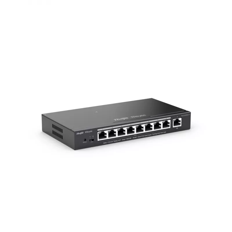 Ruijie Networks RG-ES209GC-P võrgulüliti hallatav Gigabit Ethernet (10/100/1000) Power over Ethernet (PoE) must