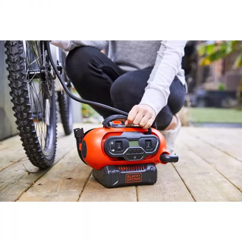 Black & Decker BDCINF18N-QS õhukompressor 160 l/min AC/sigaretisüütaja