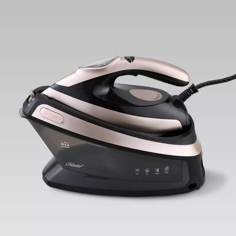 Maestro MR-320C aurutriikli jaam 2400 W 1,5 L Keraamiline tald Must, Roosa kuld