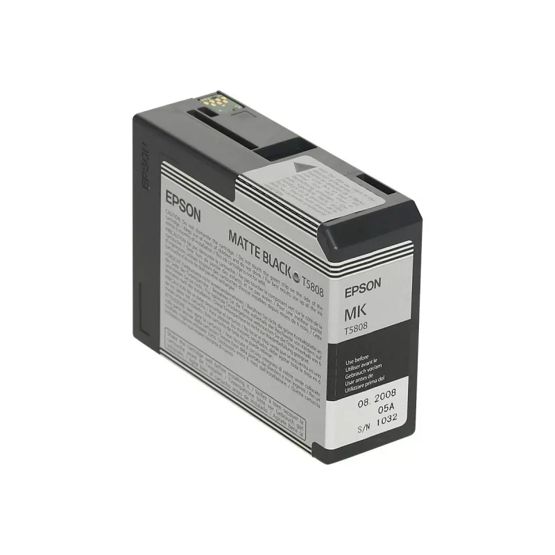 Tindikassett Epson C13T5808 Matt must — Originaalne Epsoni kassett, matt must