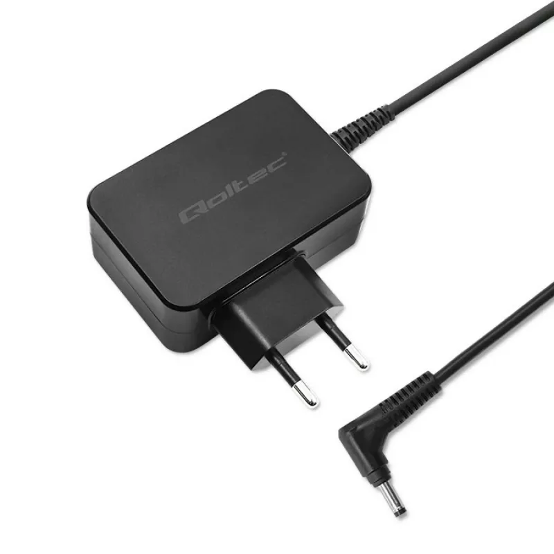 Qoltec 51026 toiteadapter/inverter Sise-/välikasutuseks 65 W Must