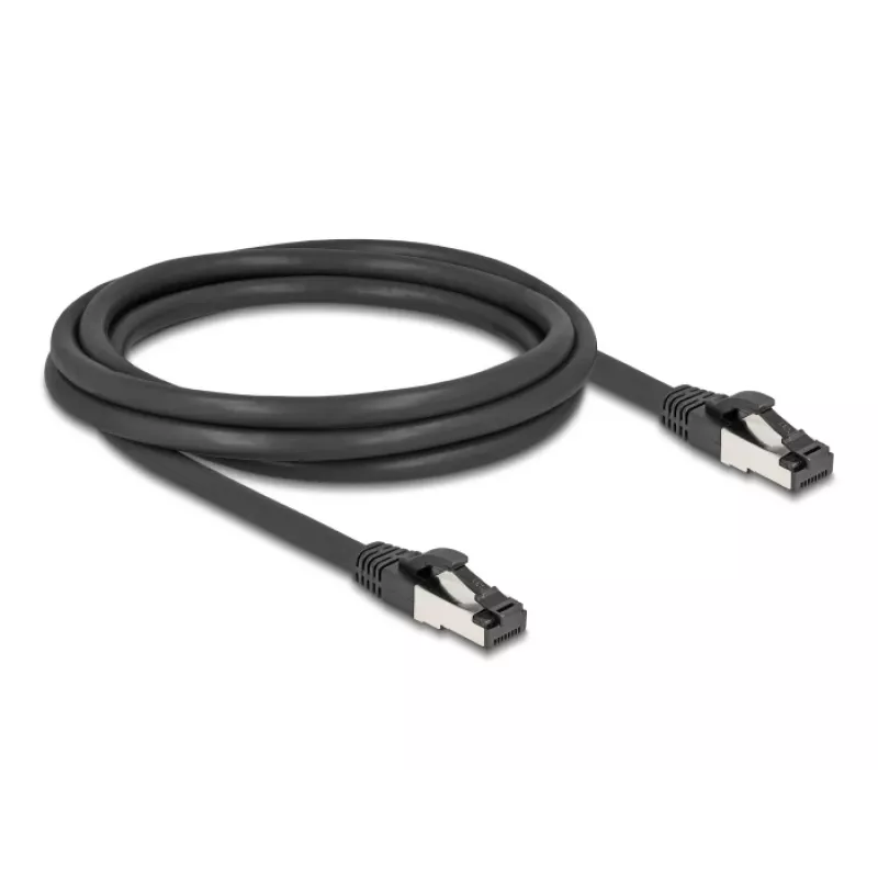 Võrgukaabel DeLOCK 80572 RJ-45 Cat8.1 2 m Must
