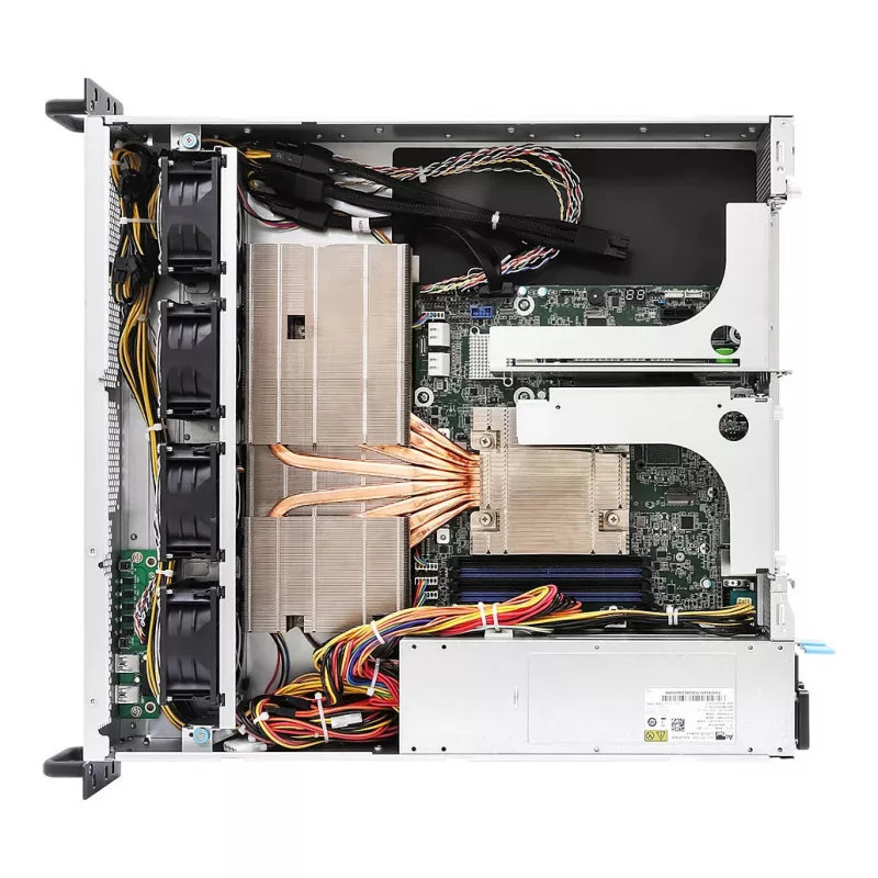 ASRock 2U1G-B650/EVAC serveri barebone Socket AM5 Rack (2U)