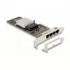 DeLOCK 88606 sisemine võrgukaart 1000 Mbit/s PCI Express juhtmega