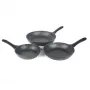Pannikomplekt Salter BW06235S1BRMFOB — 3-osaline mittenakkuvad pannid 20/24/28 cm