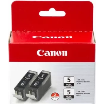 Tindikassett Canon PGI-5BK originaal must pigmenttint mitmikpakend