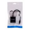 VGA (D-Sub) - Mini DisplayPort adapterkaabel LANBERG AD-0006-BK, 0,2 m, DisplayPort 1.2, 1920×1200@60Hz, emane miniDP, must
