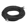 LANBERG võrgukaabel Cat6 U/UTP RJ-45 – RJ-45, 5 m, must, CCA juhid, 250 MHz, 26 AWG