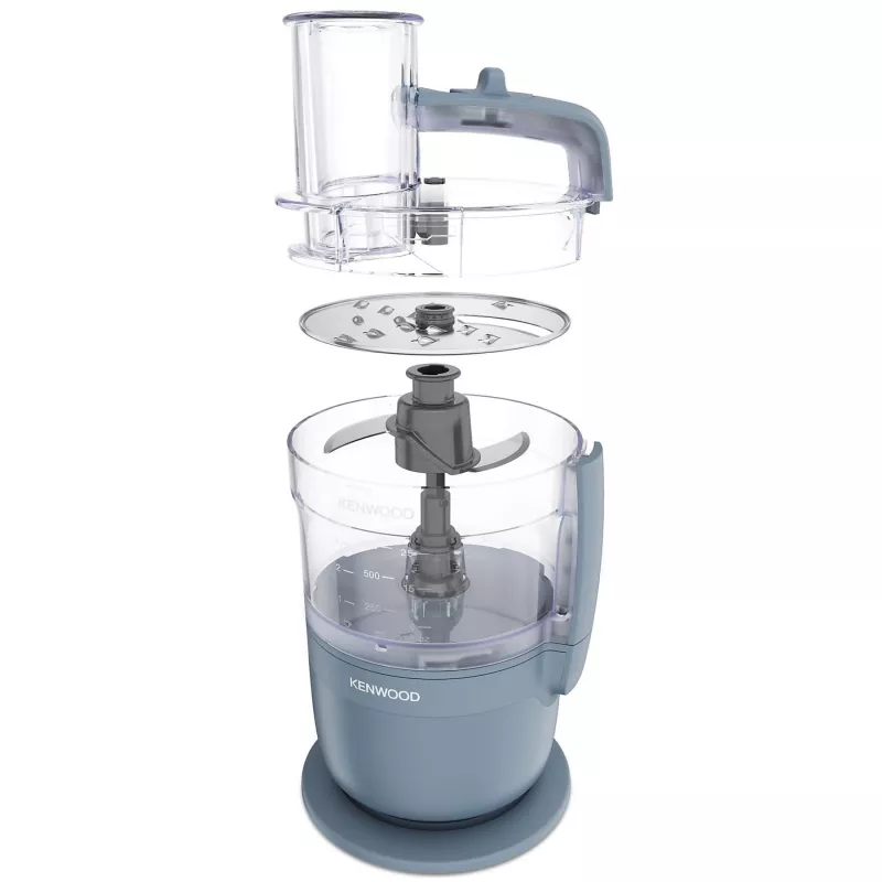 Köögikombain Kenwood FDP23.140GY MultiPro Go — kompaktne kaasaskantav hakkija, hall