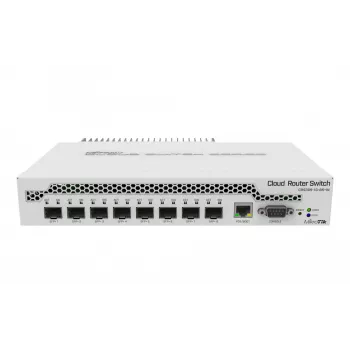 Mikrotik CRS309-1G-8S+ hallatav Gigabit Ethernet (10/100/1000) Power over Ethernet (PoE) valge