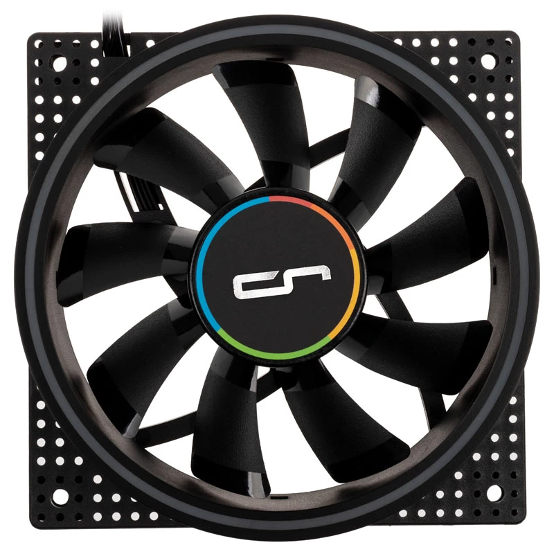 Fan Cryorig Crona S 120 mm Must — 400–1700 RPM, 16.5–29.7 dB, 60.6 CFM, 2.65 mmH₂O