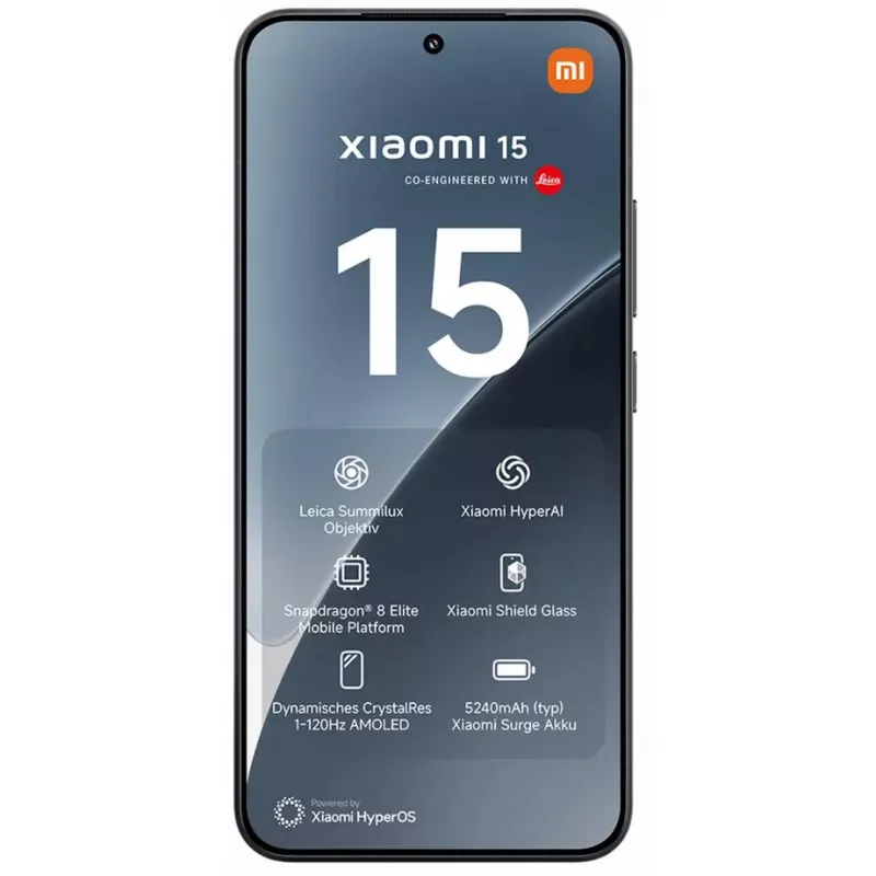 Xiaomi 15 16.1 cm (6.36 inch) 12 GB 512 GB 5240 mAh Must