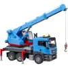 Kraanaauto BRUDER MAN TGS Kran-LKW Blue ABS 03771