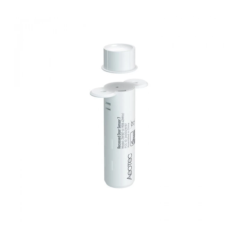 Süvistatav ukseandur AEOTEC Recessed Door Sensor 7 Z-Wave Plus V2 valge — süvistatav kontaktandur ustele/raamidele