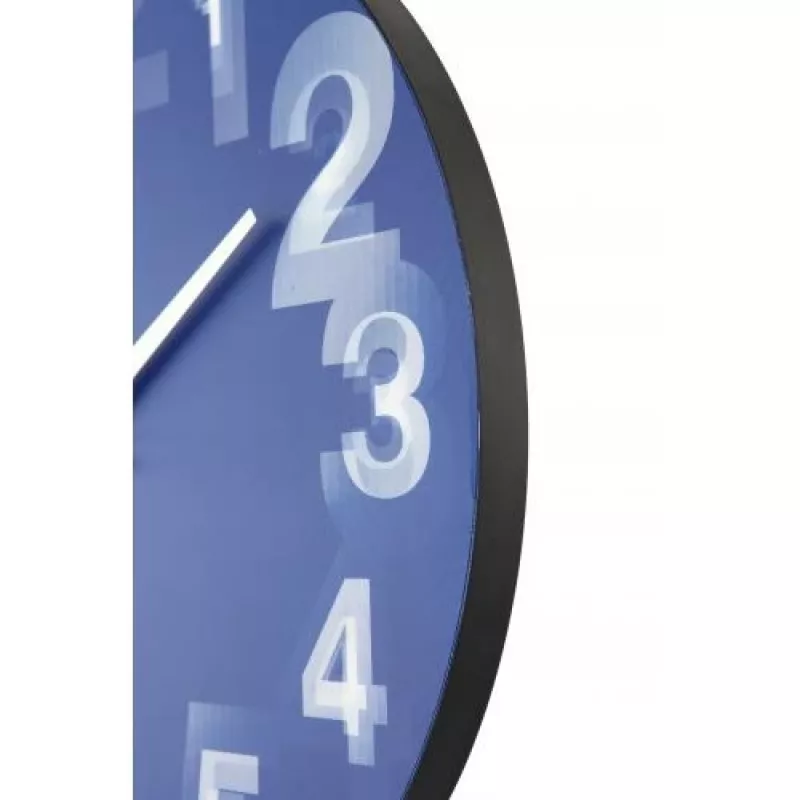 NeXtime kell 3077bl 3D, Ø39,5 cm, seinakell, sinine/valge