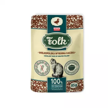 FOLK Excelent Suur-Poola part - märg kassitoit - 85g