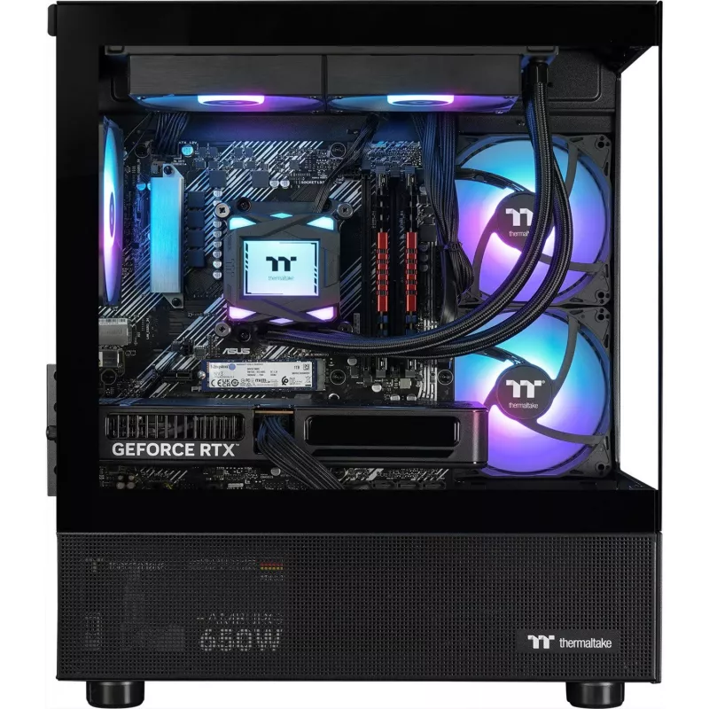FTW V170A 5060Ti Must, mänguarvuti must/läbipaistev, Windows 11 Home