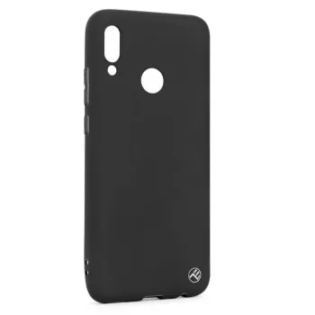 Telefonikott Tellur Huawei Y9 2019-le — matt silikoon, must