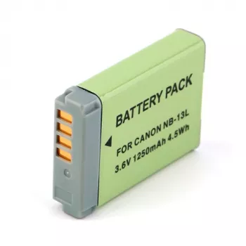 Korduvkasutatav kaameraku extra digital NB-13L 3.6V 1250mAh