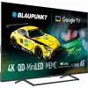 Televiisor BLAUPUNKT 65MBG7000S 65-tolline Mini LED Smart TV Google TV must, energiaklass G