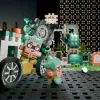 MARIOINEX Mini Waffle City Pangaröövi ehitusklotsid, 148 tükki