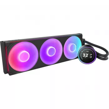 Kraken Elite 420 RGB 420 mm, vedelikjahutus must