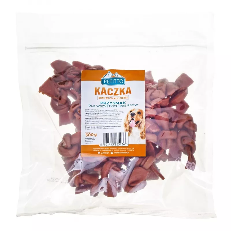 PETITTO Pardaprae mini sõlmekesed - koeramaius - 500 g