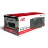 Internetiraadio JVC RA-E981B — Wi‑Fi ja Bluetooth voogesitus, DAB+, FM, 2x5 W, 40 eelseadistust, USB, AUX, LCD-ekraan
