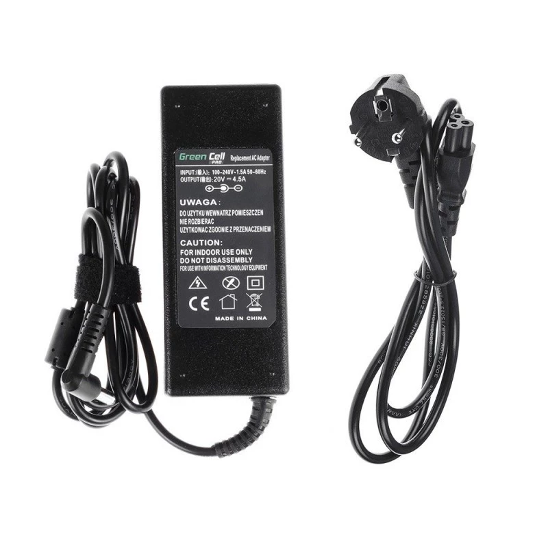 Charger PRO 20V 4.5A 90W 5.5-2.5mm Lenovo B570 jaoks
