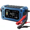 Nutikas 12V 15A laadija QOLTEC mikroprotsessori ja LCD-ga — AGM, GEL, SLA, EFB, LiFePO4 akudele