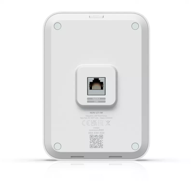 Ubiquiti U7 In-Wall 4300 Mbit/s Valge Power over Ethernet (PoE)