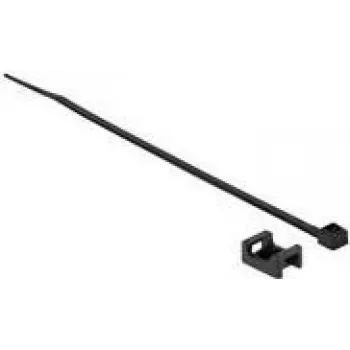 Kruvikinnitusega kaabliside DeLOCK 18884 nailon must 15mm 10tk