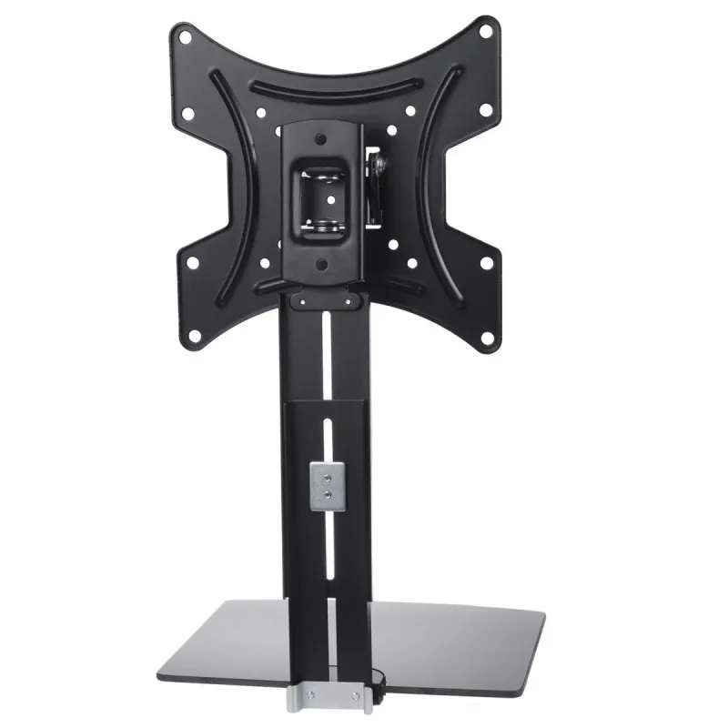 TV seinakinnitus MACLEAN MC-451 riiuli ja kaldereguleerimisega, VESA 75x75–200x200 mm, kuni 20 kg, 15–42-tollistele ekraanidele