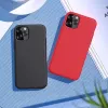 Silikoonümbris Devia Nature Series iPhone 12 Pro Max jaoks — must, pehme puutega kaitseümbris