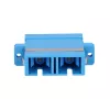 Fiiberoptiline adapter Extralink SC/UPC Singlemode Duplex, sinine, SC/UPC pistikud