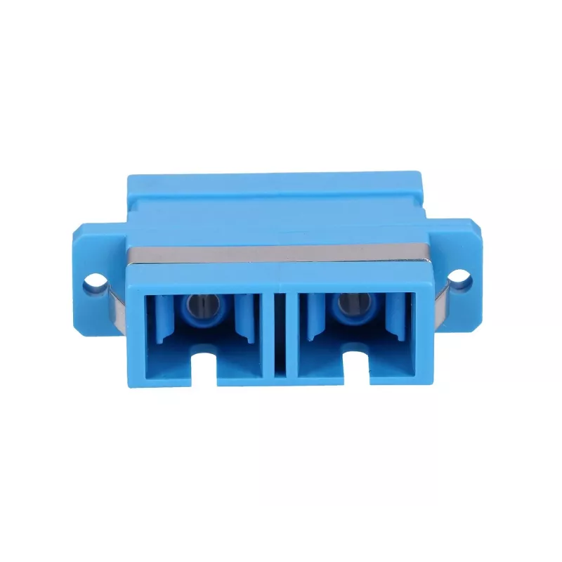 Fiiberoptiline adapter Extralink SC/UPC Singlemode Duplex, sinine, SC/UPC pistikud