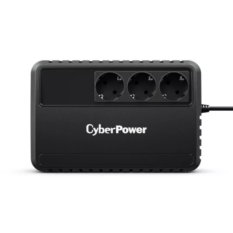 CyberPower BU650EG-FR katkematu toiteallikas (UPS) Line-Interactive 0,65 kVA 360 W 3 vahelduvvoolupistikupesa