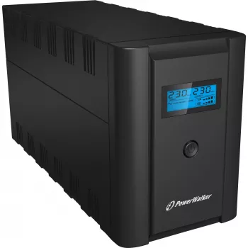 PowerWalker VI 2200 SHL Schuko katkematu toiteallikas (UPS) Line-Interactive 2,2 kVA 1200 W 4 vahelduvvoolu pistikupesa